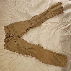 American Eagle high rise leggings super stretch regular khaki